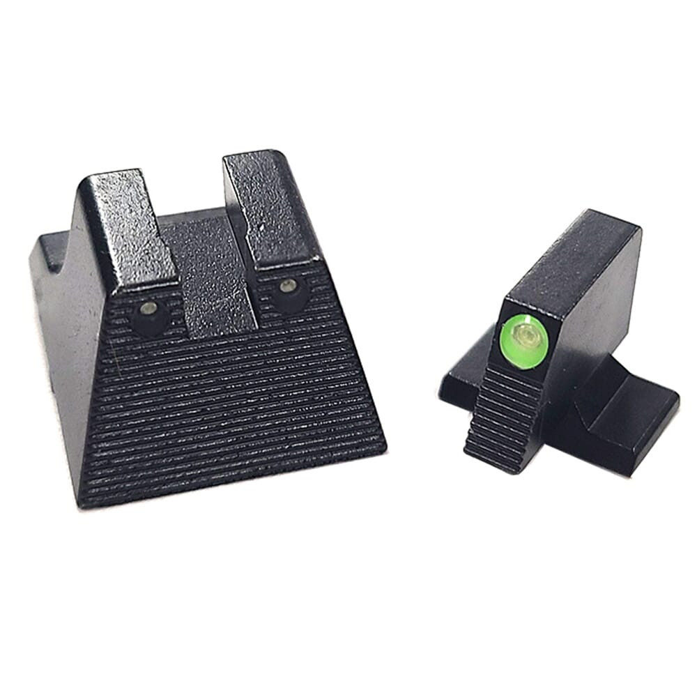 Heckler & Koch Heckler & Koch HK VP/P30/HK45 Elevated Green/Green Tritium Night Sights 51000935 - $61.99 at EuroOptic