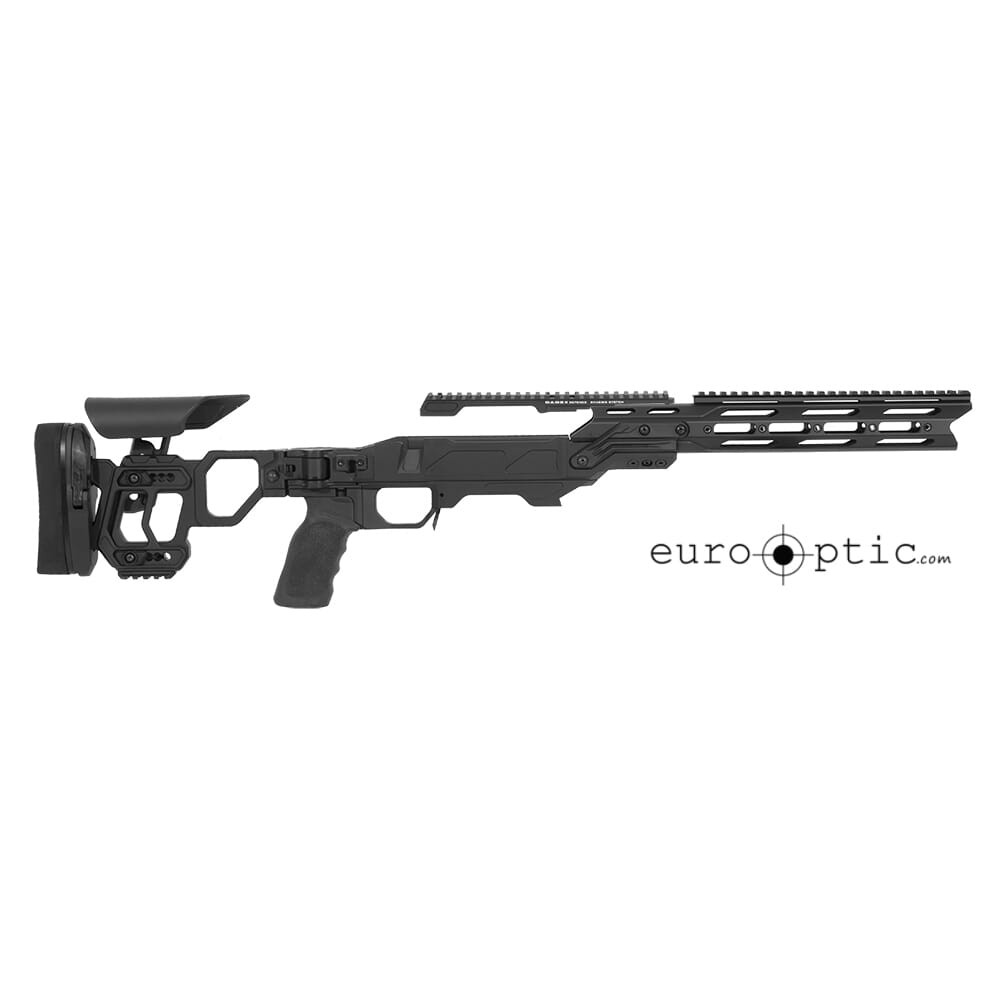 Cadex Defense Lite Strike (for Remington 700) LA Skeleton Folding 20 MOA #6-48 Screws for SSSF 3.715" Black STKLT-REM-RH-LA-B-206-C-BLK - Cadex Defense