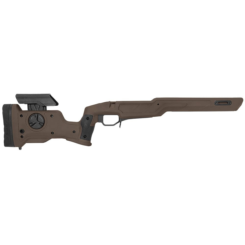 Cadex Defense Strike Nuke Evo M-LOK Stealth Shadow Rem 700 LA for SSSF 3.715" up to SSSF 3.850" CIP Chassis STKNUK-REM-RH-LA-N-NA-A-SSV in Stealth - Cadex Defense