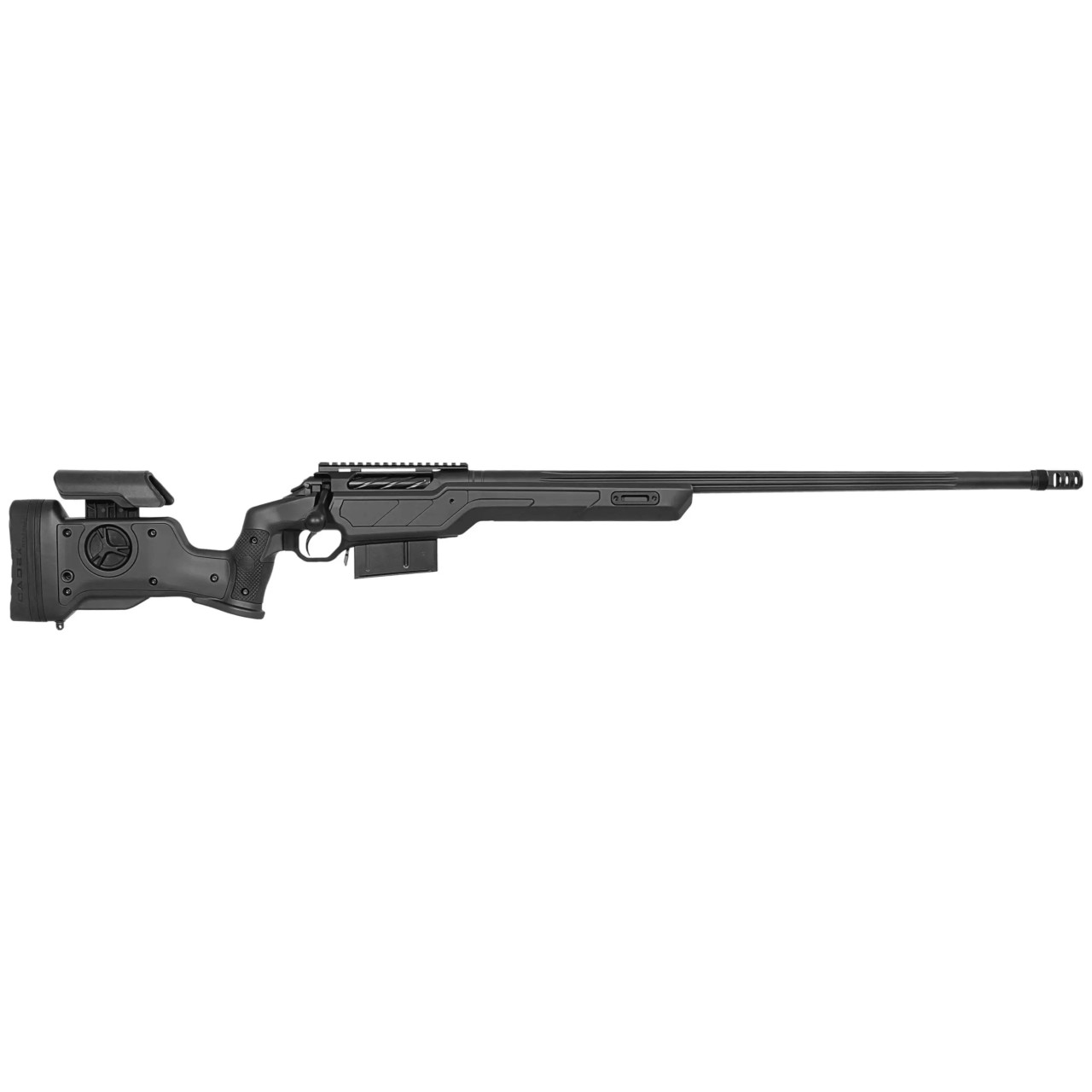 Cadex Defense Tundra Strike CDX-R7 SHP Long Action RH Black Chassis STKTUN-CR7-RH-LA-INAA-BLK - Cadex Defense
