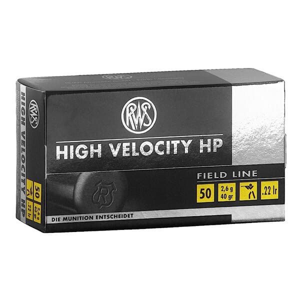 Walther Arms RWS .22LR High Velocity HP 2132494 - Walther Arms