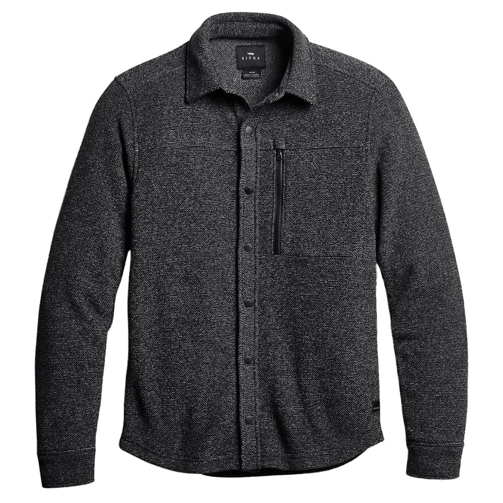 Sitka Gear Snowcrest Long Sleeve Shirt Black Heather XX Large 600074-BH-XXL - Sitka Gear