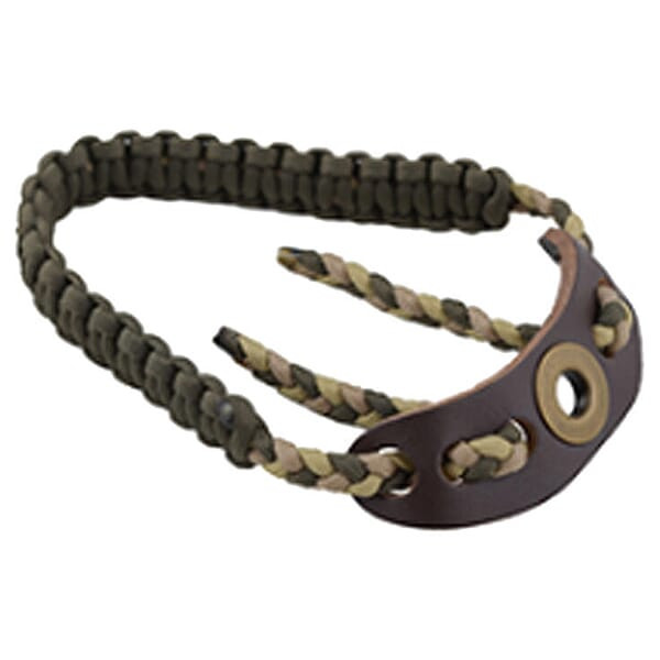 Easton Deluxe Diamond Camo Green Paracord Wide Braid Wrist Sling 122902 - Easton Archery