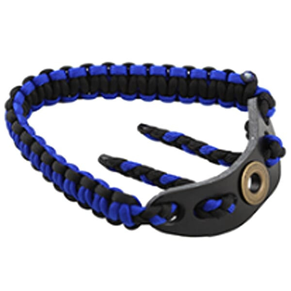 Easton Deluxe Diamond Blue Paracord Wide Braid Wrist Sling 122921 - Easton Archery