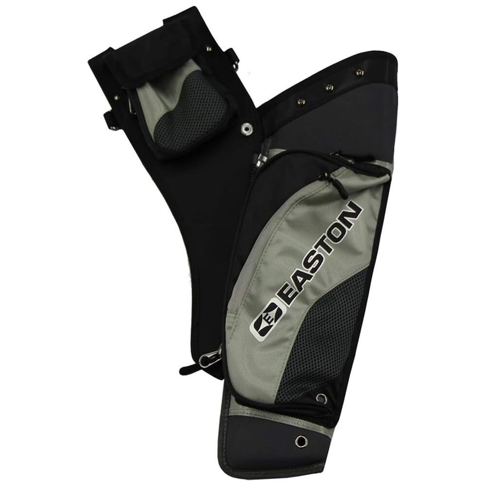Easton Deluxe Hip Quiver Takedown w/ Belt LH Gray 128254 - Easton