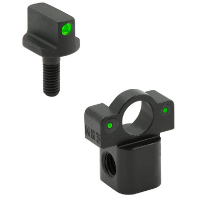 Meprolight USA Meprolight Tru-Dot Benelli M1S90/M4 (Post 2001)/Screw (Ghost Ring) Fixed Green Rear/Front Tritium Illum Shotgun Sight Set 1343023101 - Meprolight USA