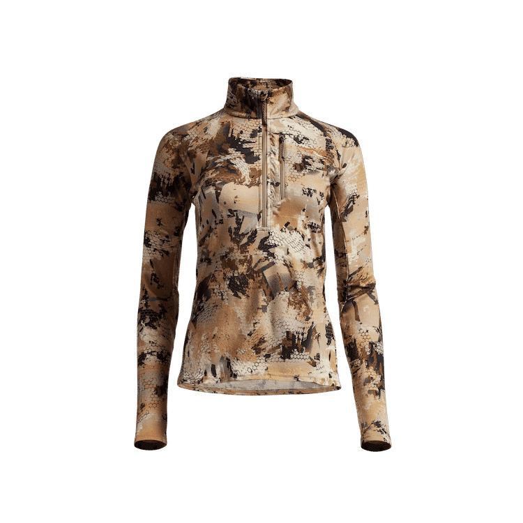 Sitka Gear Waterfowl Marsh Women's CORE Merino 220 Half-Zip Pullover Medium 600221-WL-M - Sitka Gear