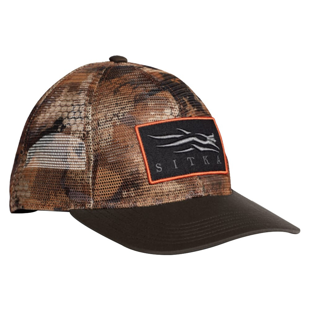 Sitka Gear Waterfowl Marsh/Earth Icon Optifade Mesh Mid Pro Trucker Hat One Size Fits All 600232-EAWL-OSFA