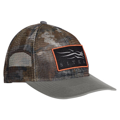 Sitka Gear Waterfowl Timber/Woodsmoke Icon Optifade Mesh Mid Pro Trucker Hat One Size Fits All 600232-WSTM-OSFA - Sitka Gear