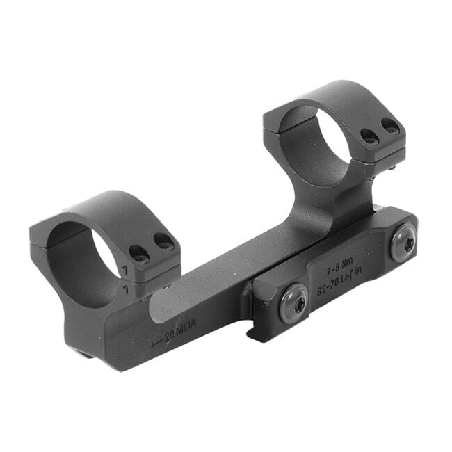 ERA-TAC ERATAC One-Piece Ultralight Mount 1" tube 20 MOA 37mm-1.46" high T3022-2024 - ERA-TAC