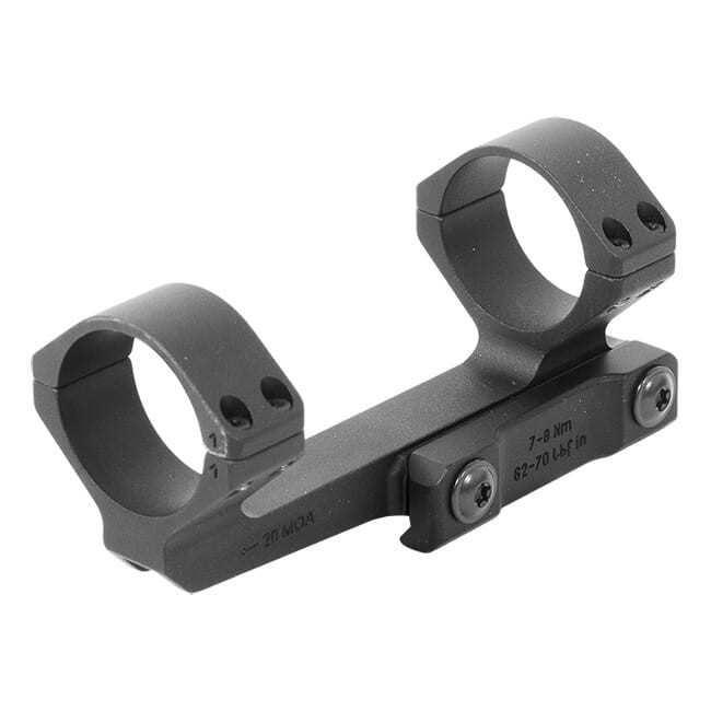 ERA-TAC ERATAC One-Piece Ultralight Mount 34mm tube 20 MOA 37mm-1.46" high T3024-2020 - ERA-TAC