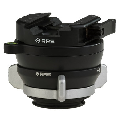 Really Right Stuff TA-U-LB Universal Leveling Base w/TA-LBSC SOAR Lever-Release QR Clamp RRS-9000117 in Black - Really Right Stuff