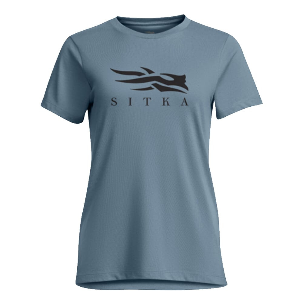 Sitka Gear Women's Icon T-Shirt Flint Blue X Large 600249-FB-XL Top - Sitka Gear