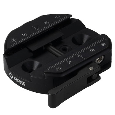 Really Right Stuff SOAR Round Lever-Release Leveling Base Clamp RRS-9000398 in Black - Really Right Stuff