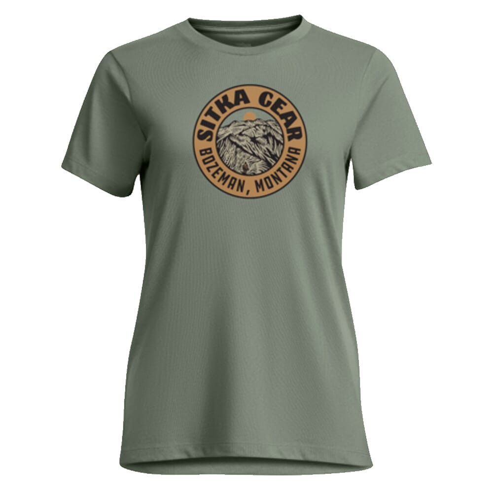 Sitka Gear Women's Ascend T-Shirt Eucalyptus Small 600250-EUC-S Top - Sitka Gear
