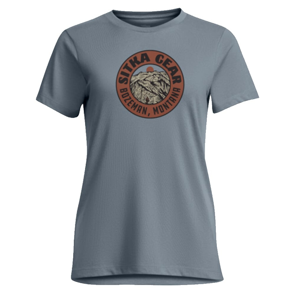 Sitka Gear Women's Ascend T-Shirt Storm Medium 600250-SM-M Top - Sitka Gear
