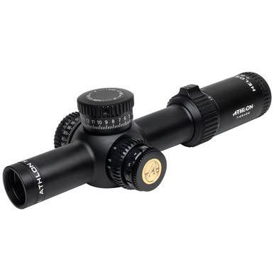 athlon optics Athlon Helos BTR 1-4.5x24mm Exposed Turrets Zero Stop ATSR3 SFP IR MOA Riflescope 214101 - athlon optics