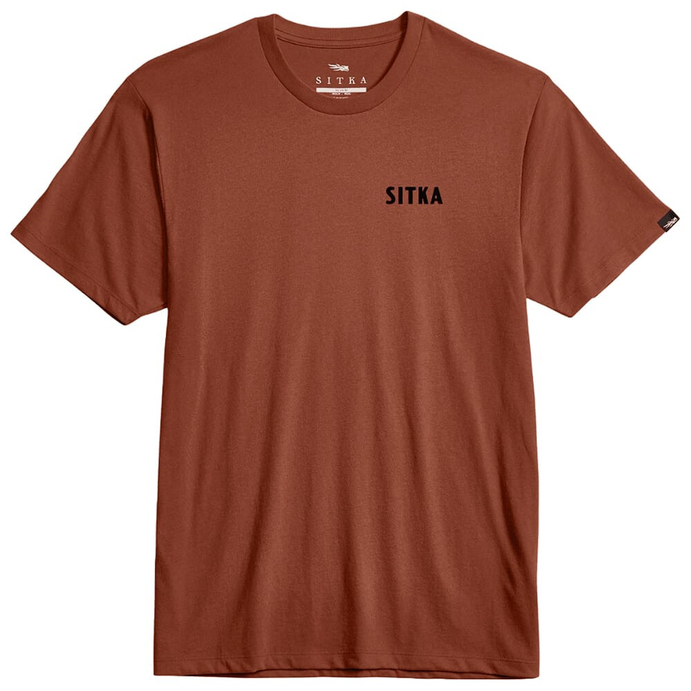 Sitka Gear Shiras T-Shirt Red Sumac X Large 600267-RSU-XL Top - Sitka Gear