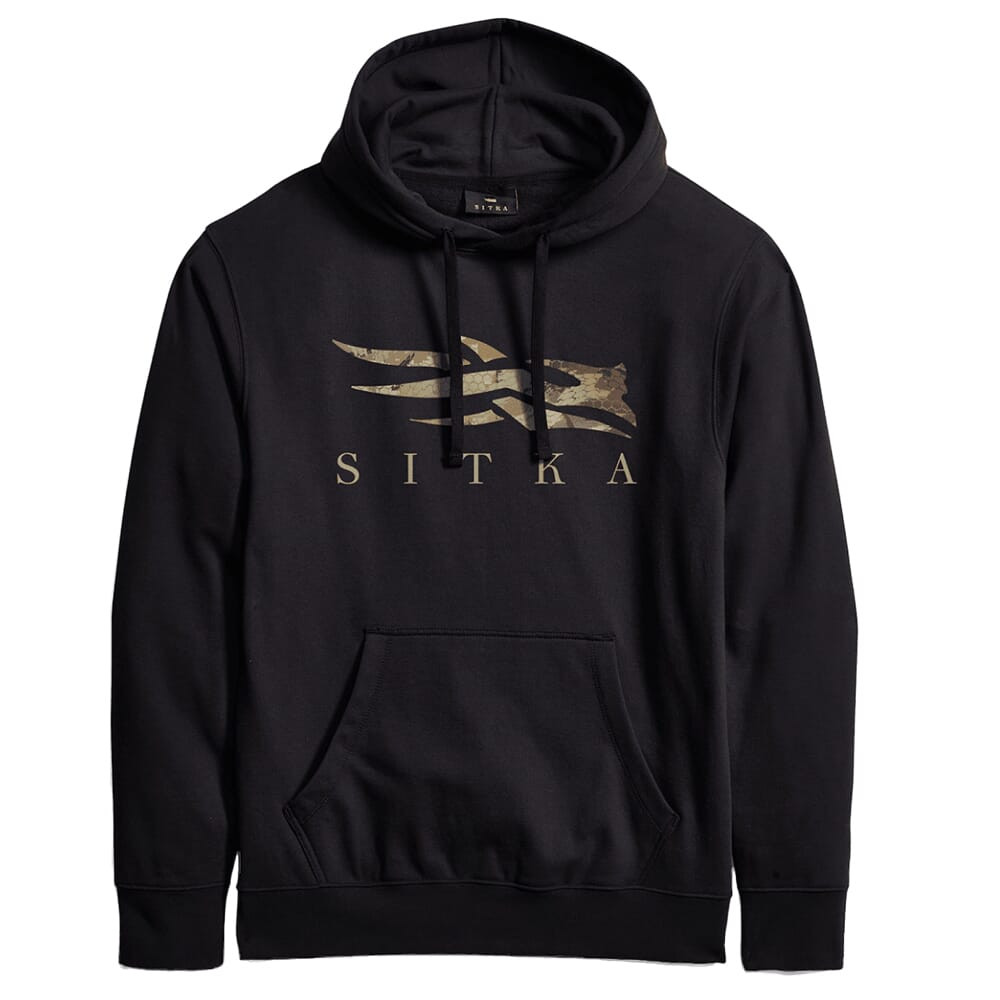 Sitka Gear Waterfowl Marsh/Black Icon Optifade Pullover Hoody Large 600270-BKWL-L - Sitka Gear