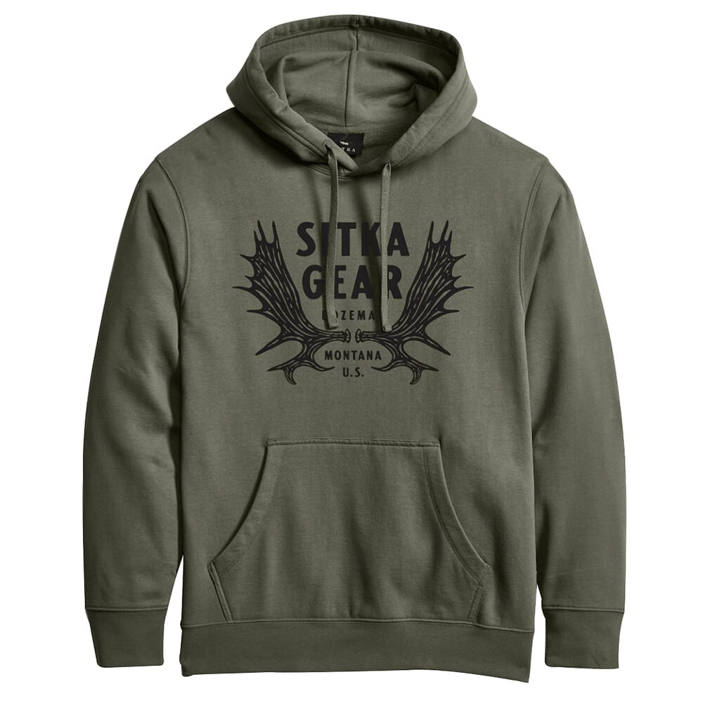 Sitka Gear Shiras Pullover Hoody Hemlock Green Medium 600273-HEM-M - Sitka Gear