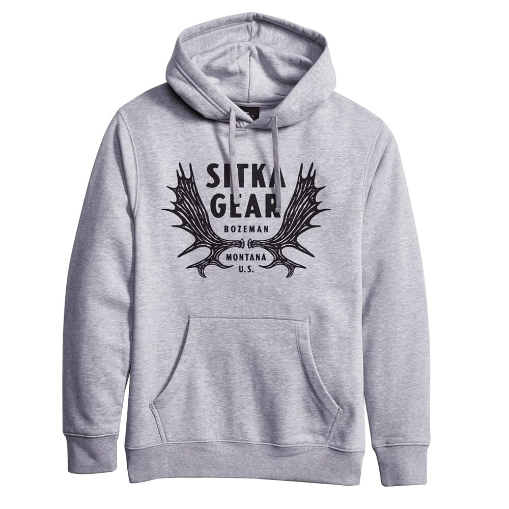 Sitka Gear Shiras Pullover Hoody Heather Grey XX Large 600273-HG-XXL - Sitka Gear