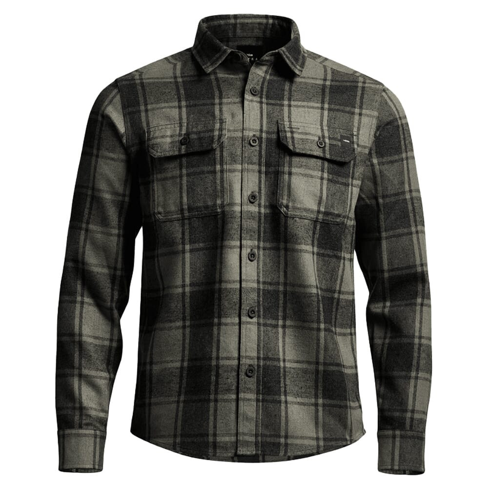 Sitka Gear Earnest Flannel Hemlock Green Winter Plaid Medium 600279-HEMWP-M Top - Sitka Gear