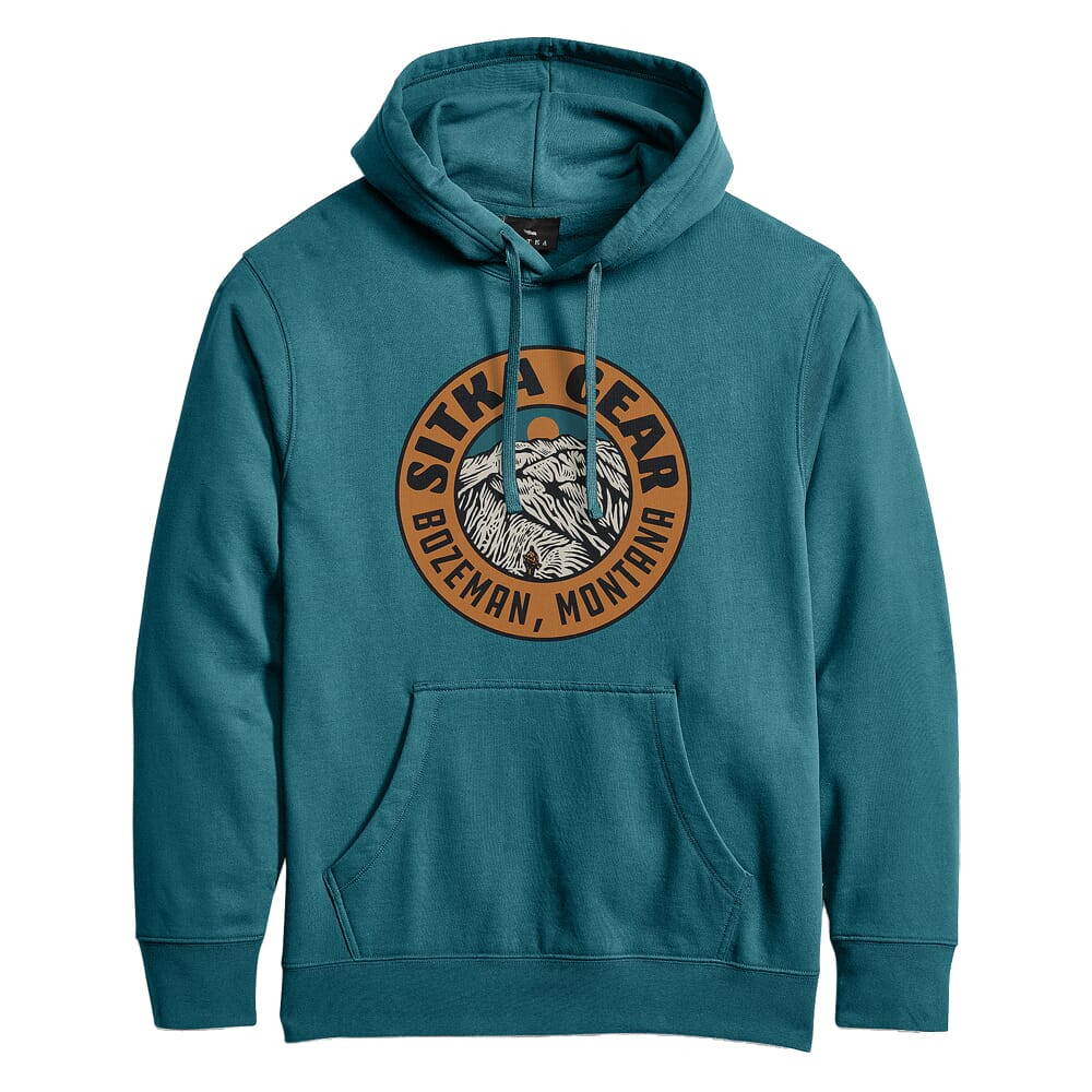 Sitka Gear Ascend Pullover Hoody Sea Blue Large 600301-SEA-L - Sitka Gear
