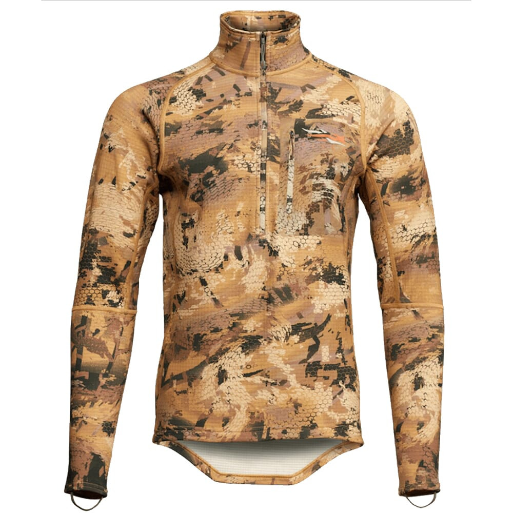 Sitka Gear Waterfowl Marsh Grinder Zip-T XX Large 600344-WL-XXL Top - Sitka Gear