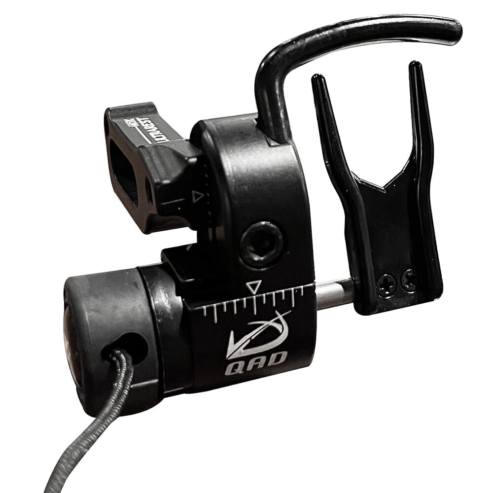 Quality Archery Designs Quality Archery Designs QAD UltraRest HDX RH Blk Arrow Rest UHXBK-L in Black - $159.99 at EuroOptic