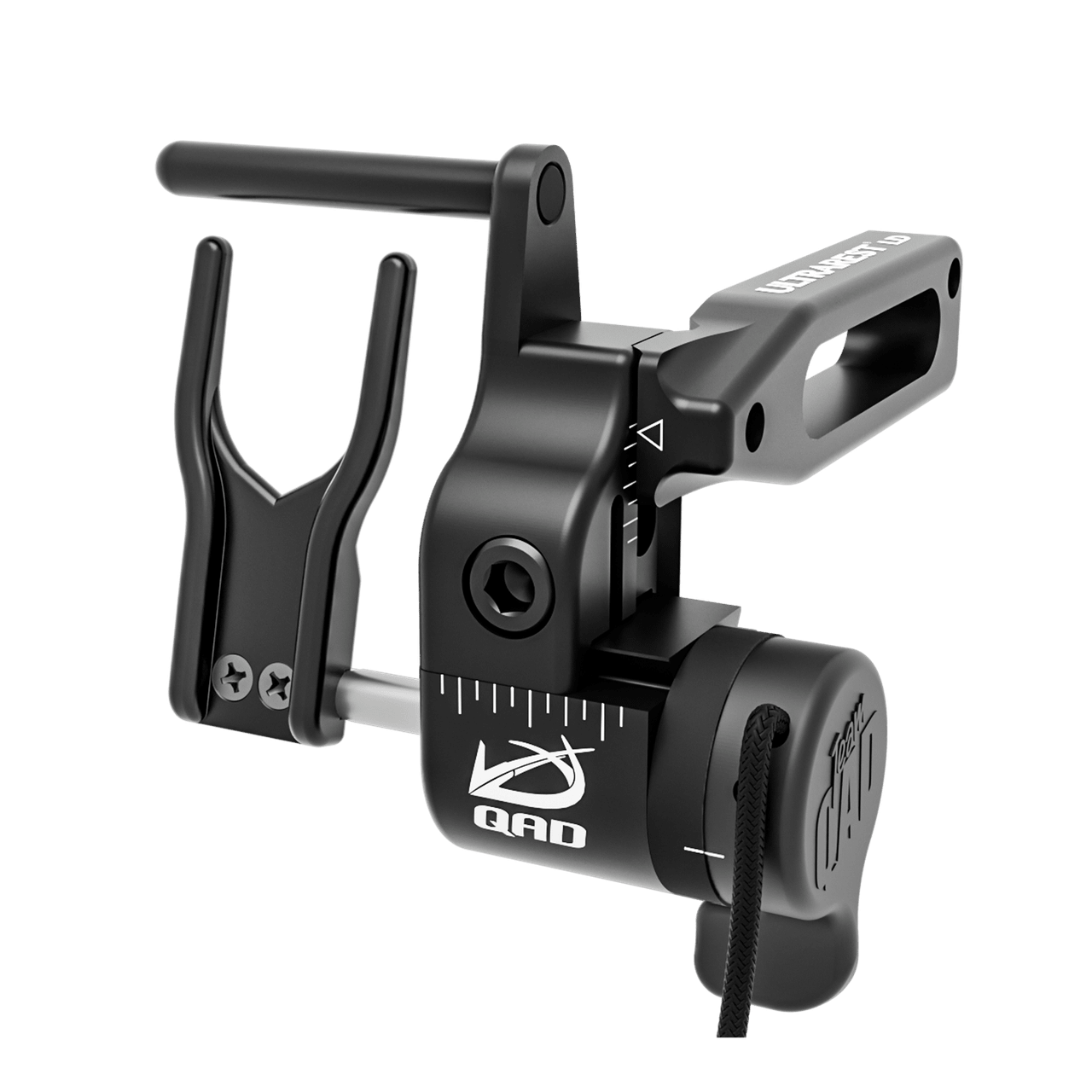Quality Archery Designs QAD UltraRest BowTech Integrate LH Blk Arrow Rest UIBBK-L in Black - Quality Archery Designs