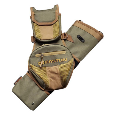 Easton Flipside 4-Tube Ranger Green Hip Quiver 631428 - Easton