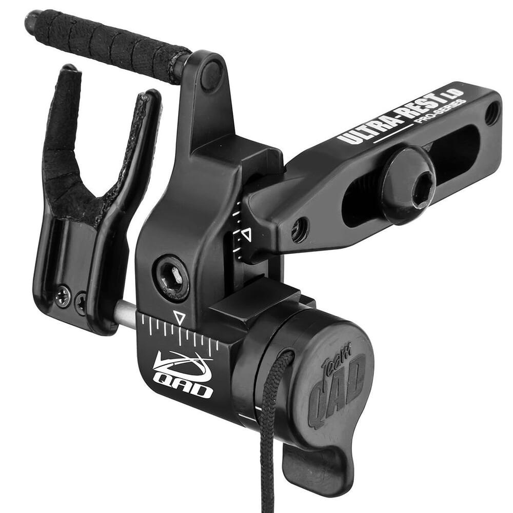 Quality Archery Designs Quality Archery Designs QAD UltraRest LD RH Blk Arrow Rest ULDBK-R in Black - $124.99 at EuroOptic