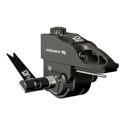 Quality Archery Designs QAD UltraRest TRi Target Rest QAD RH Blk Arrow Rest UTQBK-R in Black - Qad