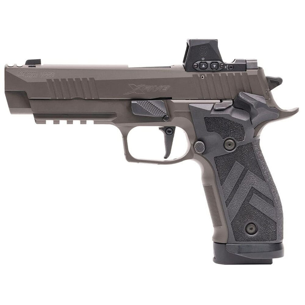 Sig Sauer P226 XFIVE 9mm 4.4" Bbl Legion Gray Pistol w/(3) 20rd Steel Mags, XRAY3, & ROMEO-X Pro 226X5-9-LEGION-RXX