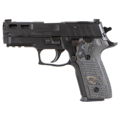 Sig Sauer P229 PRO 9mm 3.9" Bbl Optics Ready DA/SA Compact Pistol w/X-RAY 3, HOGUE Grips, SRT, & (3) 10rd Steel Mags 229R-9-BXR3-PRO-R2 - Sig Sauer