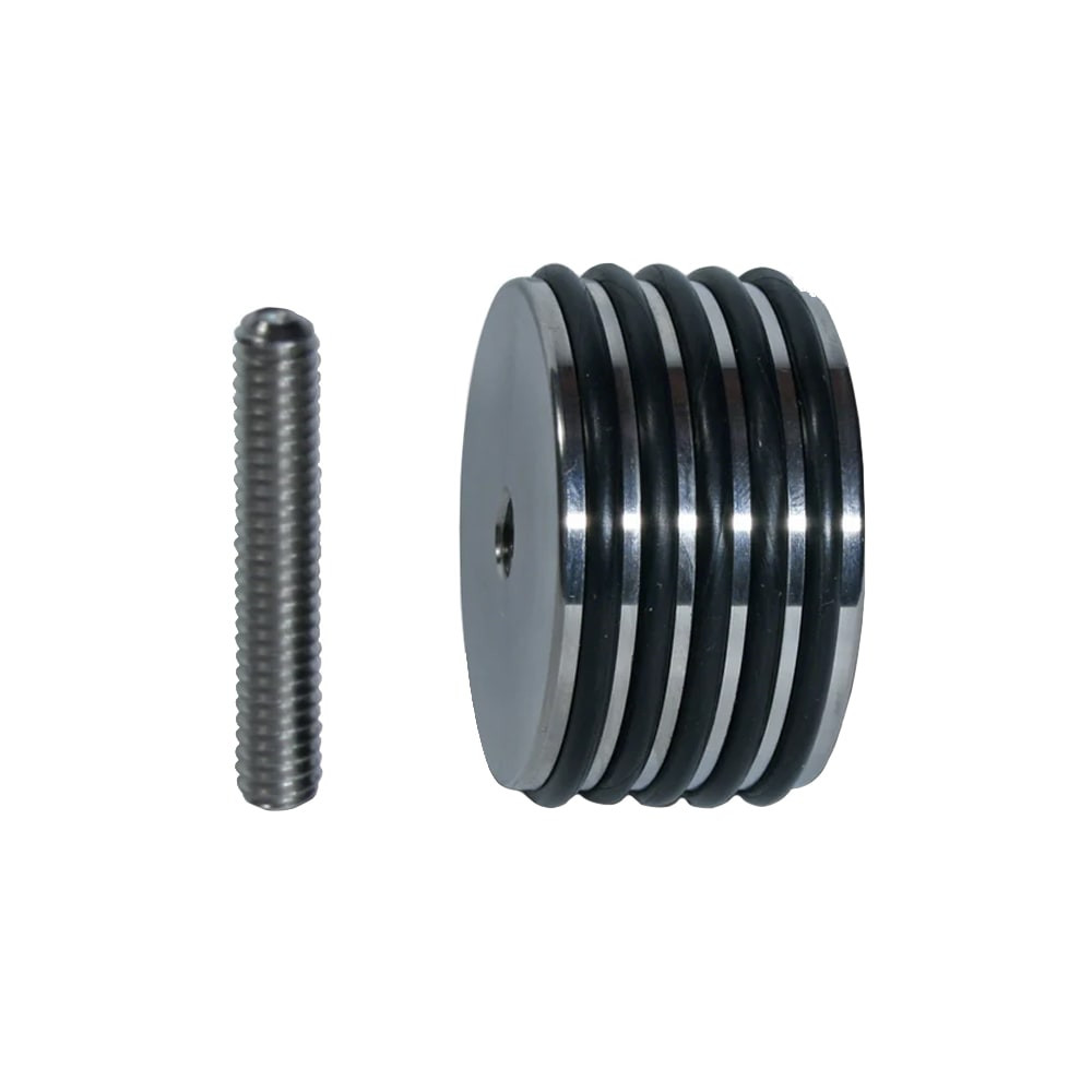 Dead Center Archery Dead Center Stainless 6oz Weight XL 2" Diameter Polished 6OZ-XL-POL - Dead Center Archery