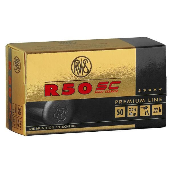 Walther Arms RWS .22LR R50 C-Class Short Case 2318602 - Walther Arms