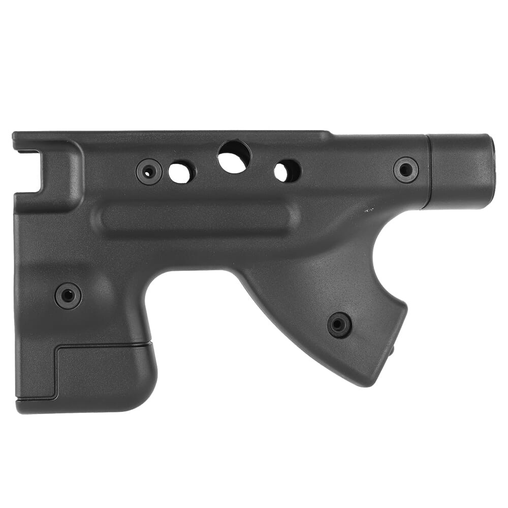 Accuracy International AW/AE/AICS Legacy Chassis Thumbhole Fixed Rear End Black Stocksides 25250BL - Accuracy International