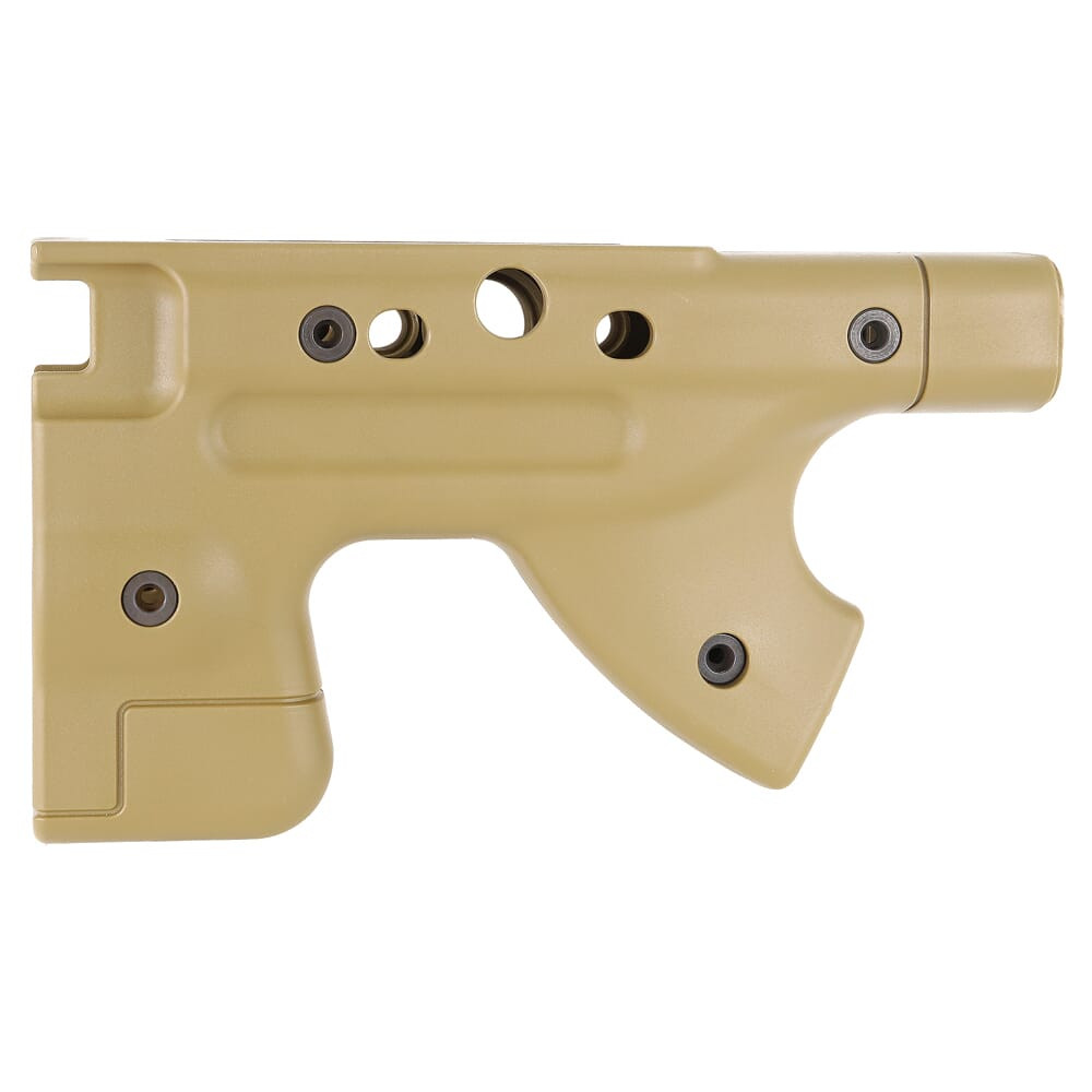 Accuracy International AW/AE/AICS Legacy Chassis Thumbhole Fixed Rear End Dark Earth Stocksides 25250DE - Accuracy International