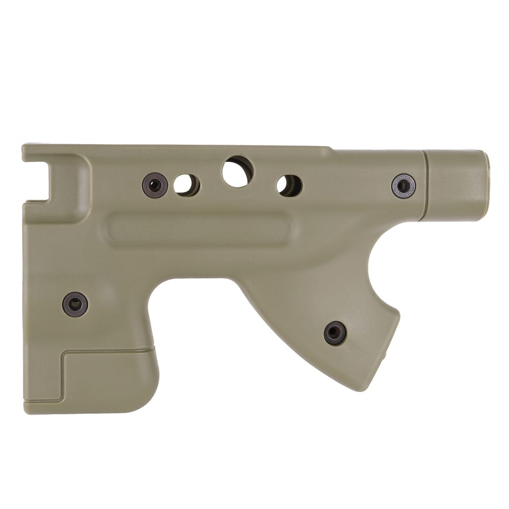 Accuracy International AW/AE/AICS Legacy Chassis Thumbhole Fixed Rear End Sage Green Stocksides 25250GR - Accuracy International