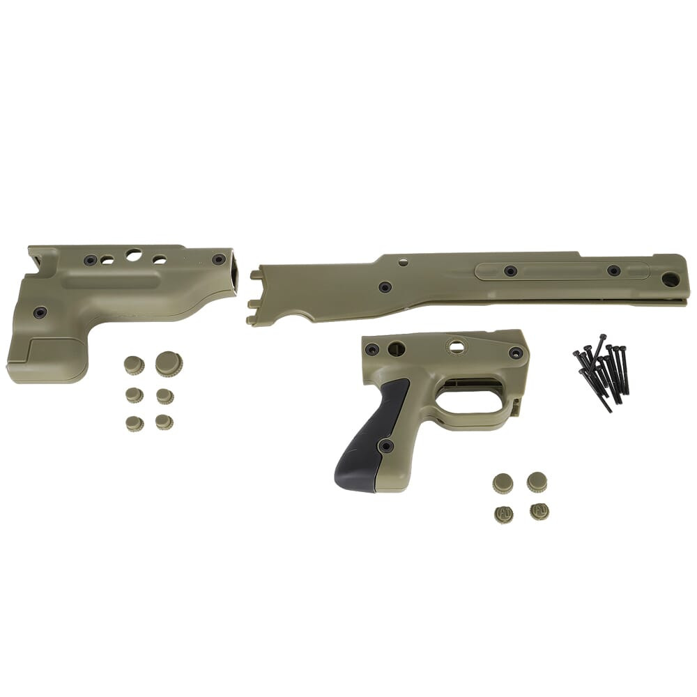 Accuracy International AT Stock Sides Folding Green 26679GR - Accuracy International