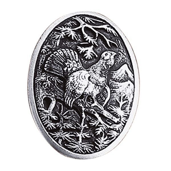 Blaser Pistol Grip Cap - large Wood Grouse 169148 - Blaser