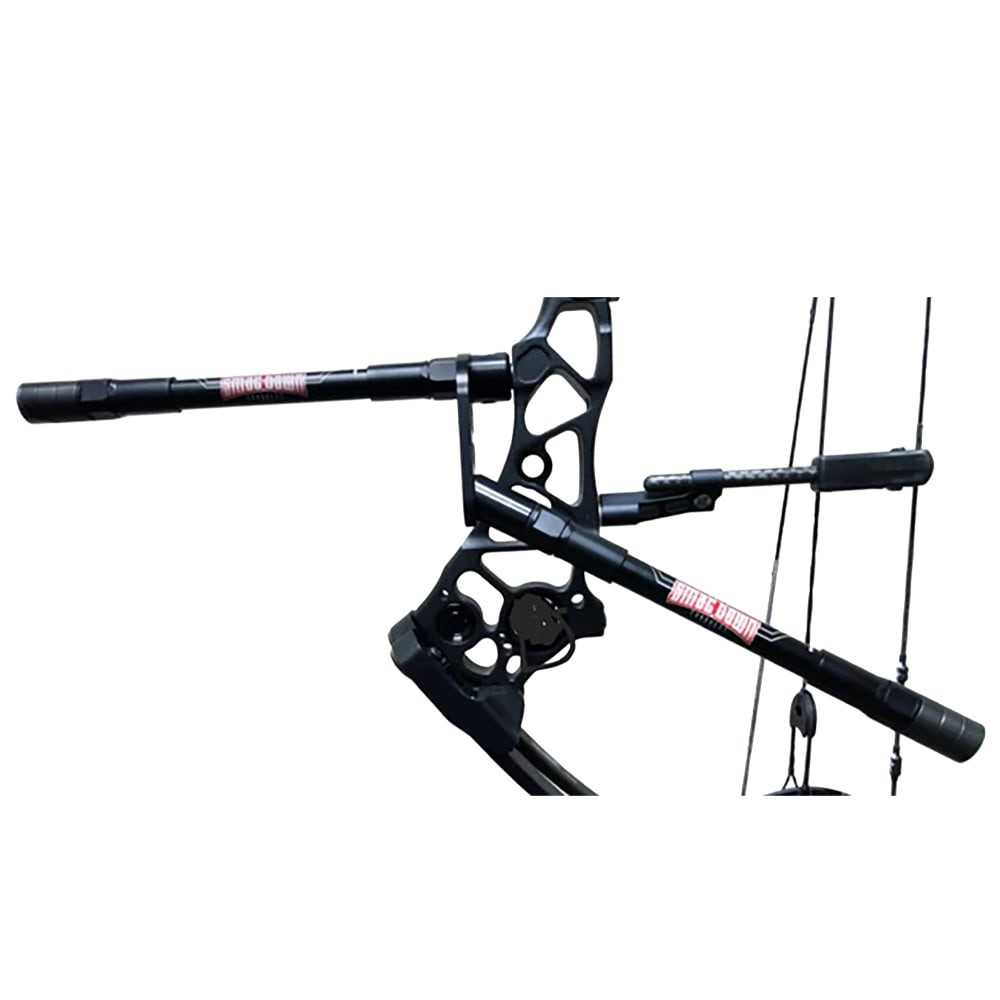 Conquest Archery Associates .625 Smacdown Bars Smacdown .625 Matte Black 15"/12" Kit (RH) 26870 - conquest archery associates