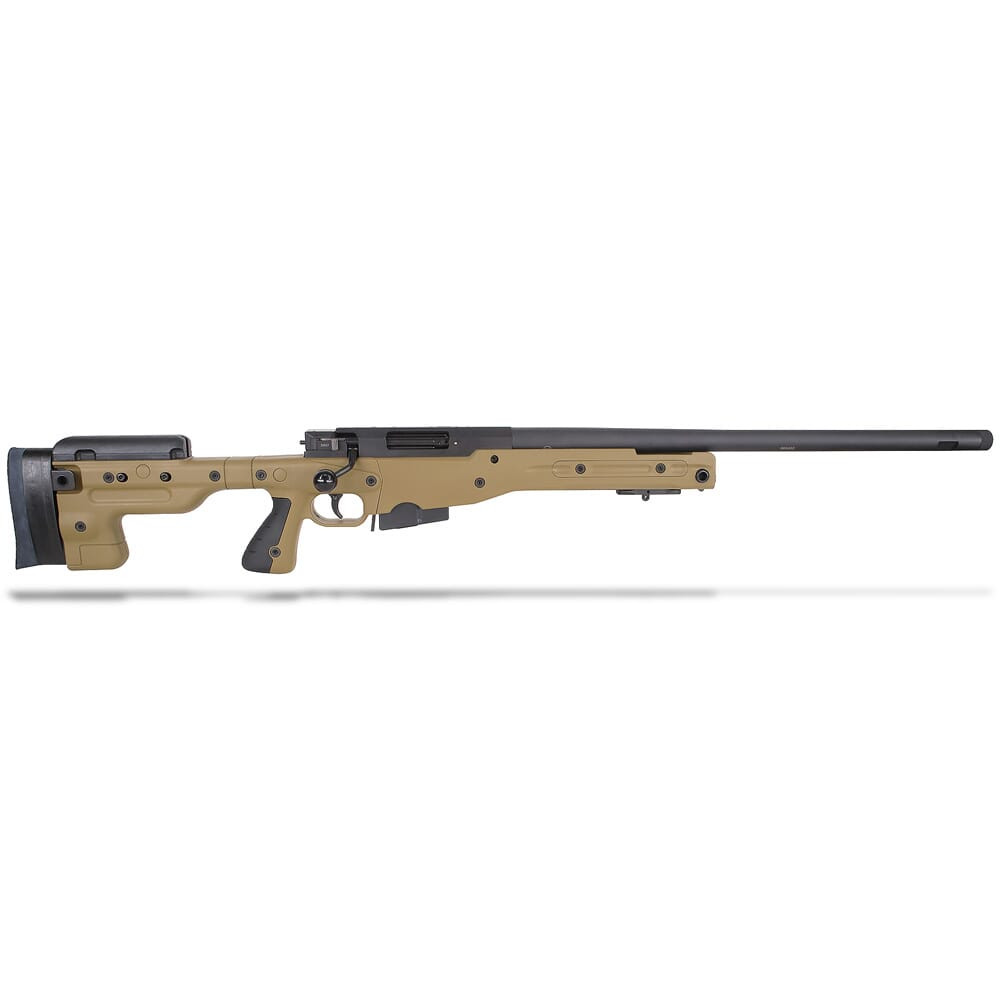 Accuracy International AT .308 Win 24" 5/8"-24 Threaded Bbl Flat Dark Earth Rifle w/Fixed Stock 27719DE24IN - Accuracy International