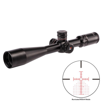 Sightron SIII PLR 6-24x50 Zero Stop Illuminated MOA-H Riflescope 28002 - Sightron