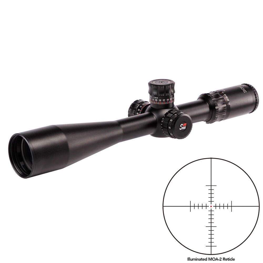 Sightron Sightron SIII PLR 6-24x50 Zero Stop Illuminated MOA-2 Riflescope 28008 - $1449.99 at EuroOptic