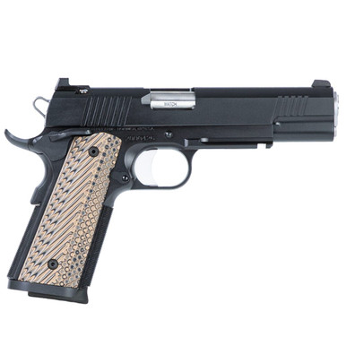 Dan Wesson Specialist .45ACP Blk Duty Finish w/Fixed Trit Night Sights, Light Rail, Magwell, Ambi Safety, G10 Grips 8rd Pistol 01801 - Dan Wesson