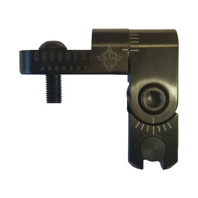 Conquest Archery Associates MOAB Rear Offset Bracket V-Lock-Left Handed 2886 - conquest archery associates
