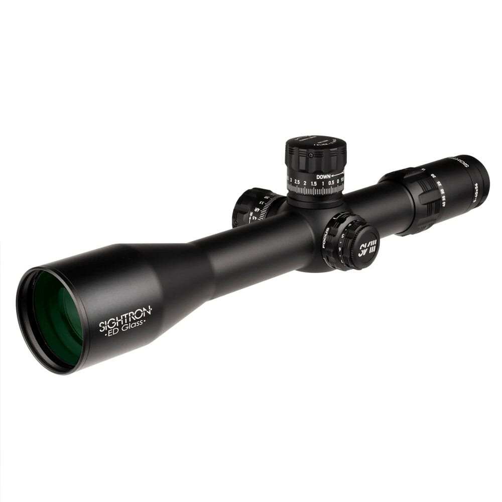 Sightron Sightron SVIII 5-40x56ED Zero Stop Illuminated MH-6 Riflescope 29000 - $3229.99 at EuroOptic