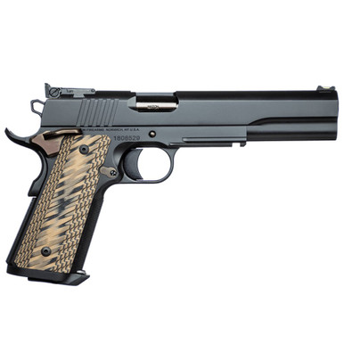 Dan Wesson Kodiak 10mm Dual-Tone w/Front Fiber Optic/Adj Rear Sight, Magwell, G10 Grips, 8rd Pistol 01853 - Dan Wesson